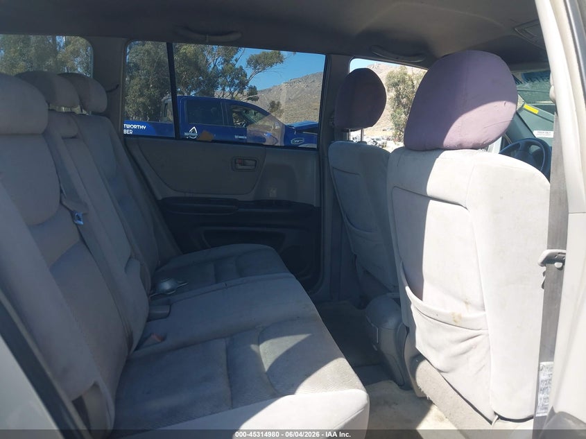 2003 Toyota Highlander VIN JTEGD21A530071412 IAAI salvage auction — NORMAL WEAR, Clear - Dealer Only (California), sold $400 on 2026-07-07 (photo 8)