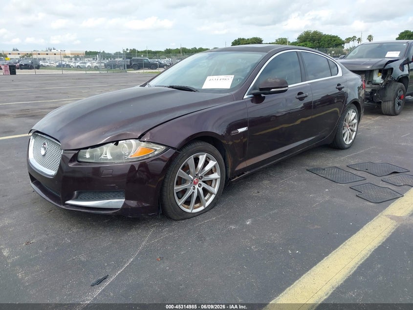 2015 Jaguar Xf VIN SAJWA0FSXFPU66942 IAAI salvage auction — LEFT & RIGHT, Salvage Title, sold $400 on 2026-07-09 (photo 2)
