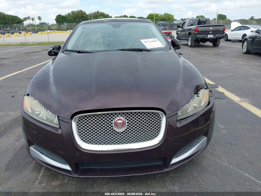 2015 Jaguar Xf VIN SAJWA0FSXFPU66942 IAAI salvage auction — LEFT & RIGHT, Salvage Title, sold $400 on 2026-07-09 (photo 6)
