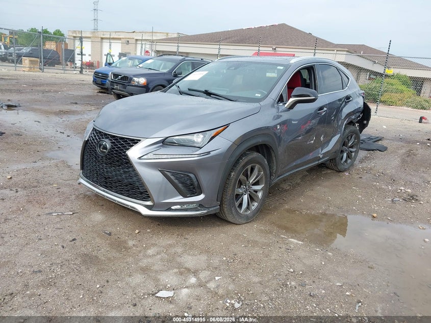 2021 Lexus Nx VIN JTJSARBZ1M2193689 IAAI salvage auction — LEFT SIDE, Clear Claim Paid (Wisconsin), sold $11,000 on 2026-07-28 (photo 2)