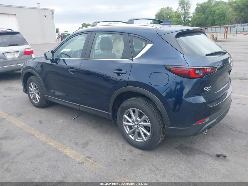 2025 Mazda Cx-5 VIN JM3KFBAL2S0780329 IAAI salvage auction — RIGHT FRONT, Salvage Title, sold $8,775 on 2026-08-29 (photo 3)