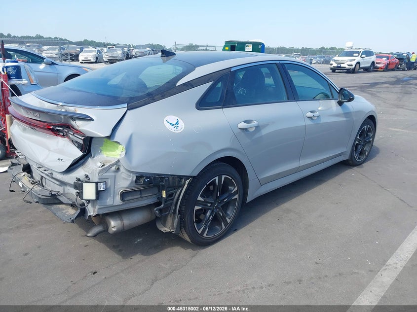 2024 Kia K5 VIN 5XXG64J22RG266118 IAAI salvage auction — REAR END, Salvage (Idaho), sold $6,400 on 2026-07-15 (photo 4)