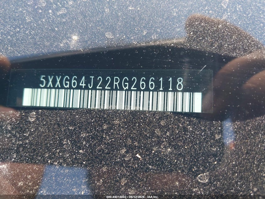 2024 Kia K5 VIN 5XXG64J22RG266118 IAAI salvage auction — REAR END, Salvage (Idaho), sold $6,400 on 2026-07-15 (photo 9)