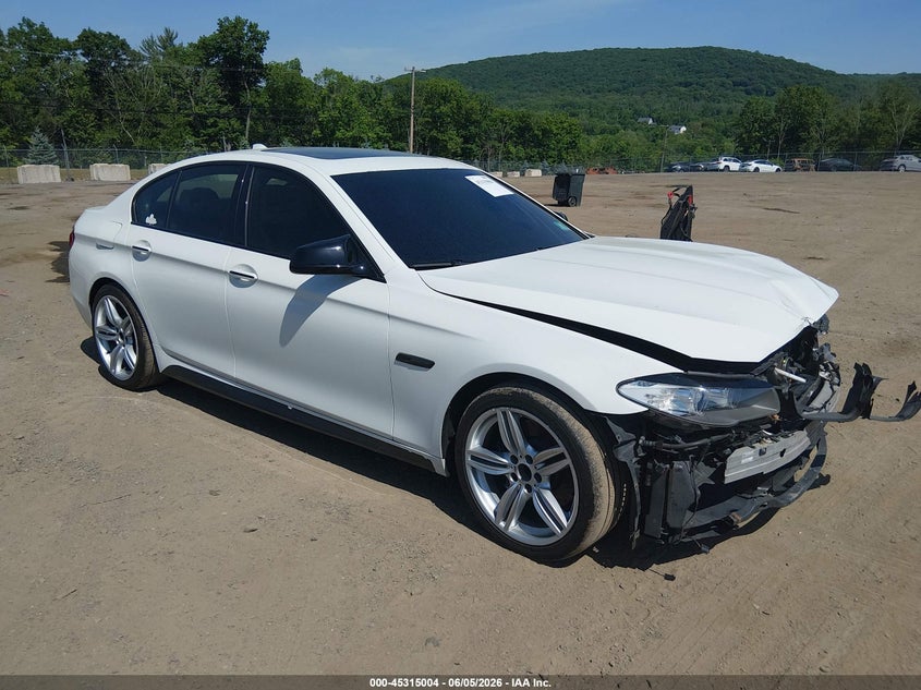 2012 BMW 5er VIN WBAFU7C5XCDU59318 IAAI salvage auction — FRONT END, Salvage Title, sold $1,025 on 2026-07-16 (photo 1)