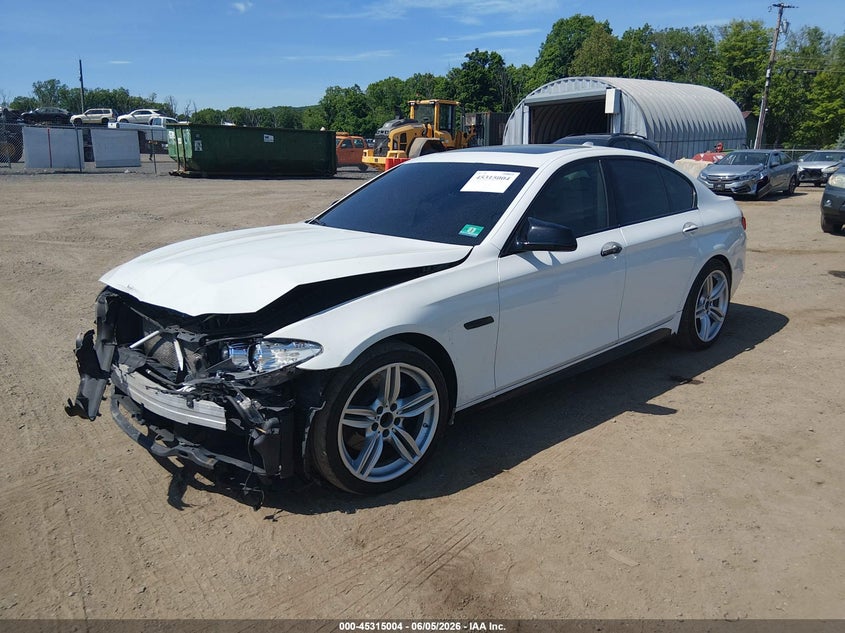 2012 BMW 5er VIN WBAFU7C5XCDU59318 IAAI salvage auction — FRONT END, Salvage Title, sold $1,025 on 2026-07-16 (photo 2)