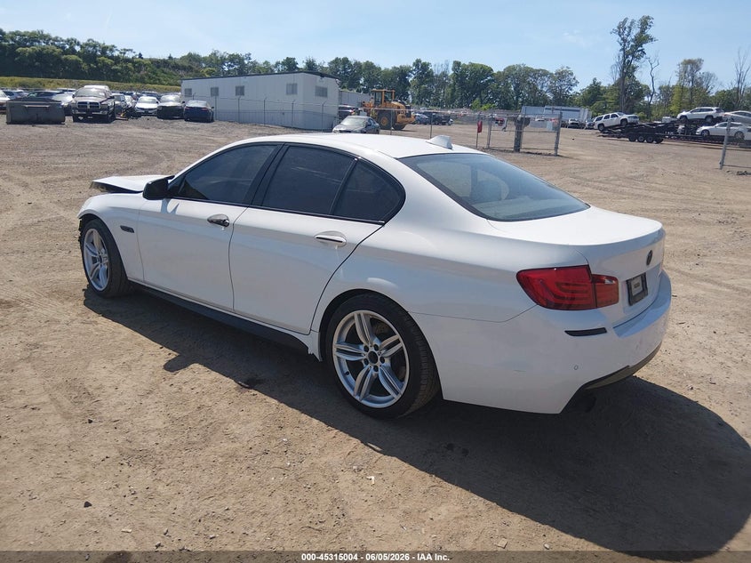 2012 BMW 5er VIN WBAFU7C5XCDU59318 IAAI salvage auction — FRONT END, Salvage Title, sold $1,025 on 2026-07-16 (photo 3)
