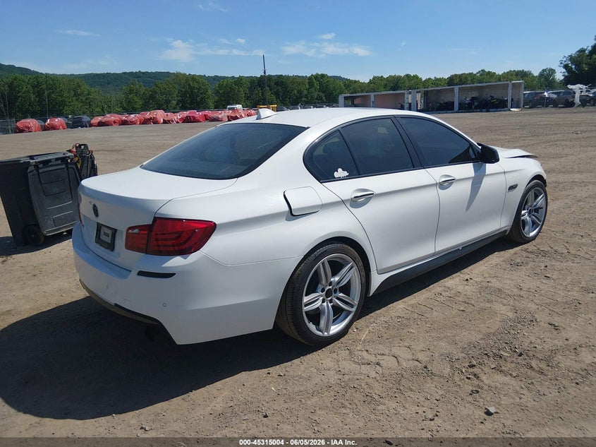 2012 BMW 5er VIN WBAFU7C5XCDU59318 IAAI salvage auction — FRONT END, Salvage Title, sold $1,025 on 2026-07-16 (photo 4)