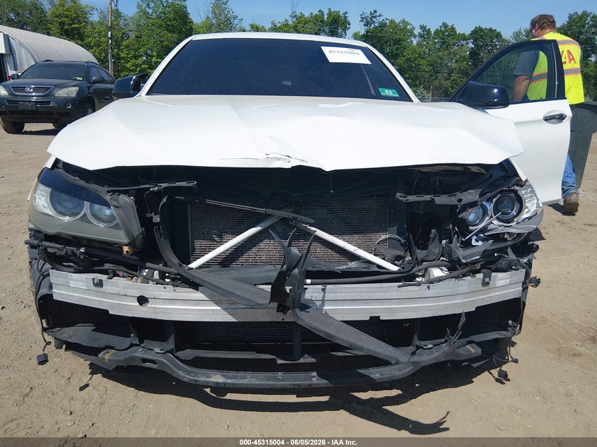 2012 BMW 5er VIN WBAFU7C5XCDU59318 IAAI salvage auction — FRONT END, Salvage Title, sold $1,025 on 2026-07-16 (photo 6)