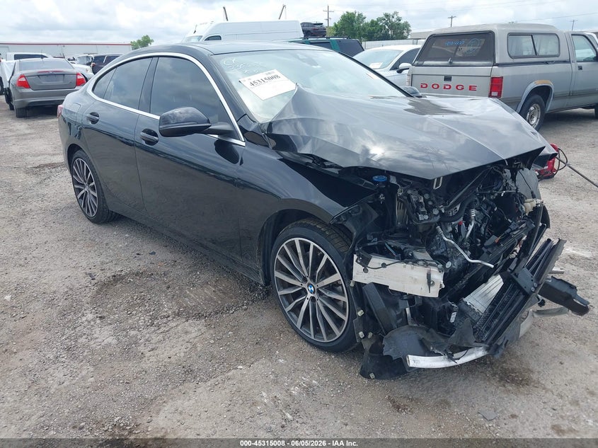 2024 BMW 2er VIN WBA73AK05R7R22905 IAAI salvage auction — FRONT END, Salvage (Oklahoma), sold $2,500 on 2026-08-05 (photo 1)