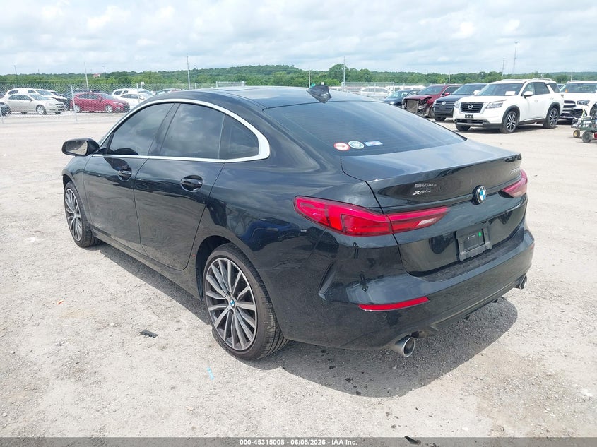 2024 BMW 2er VIN WBA73AK05R7R22905 IAAI salvage auction — FRONT END, Salvage (Oklahoma), sold $2,500 on 2026-08-05 (photo 3)