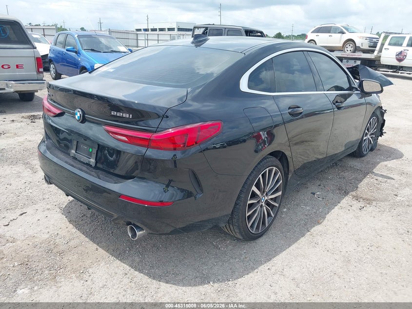 2024 BMW 2er VIN WBA73AK05R7R22905 IAAI salvage auction — FRONT END, Salvage (Oklahoma), sold $2,500 on 2026-08-05 (photo 4)