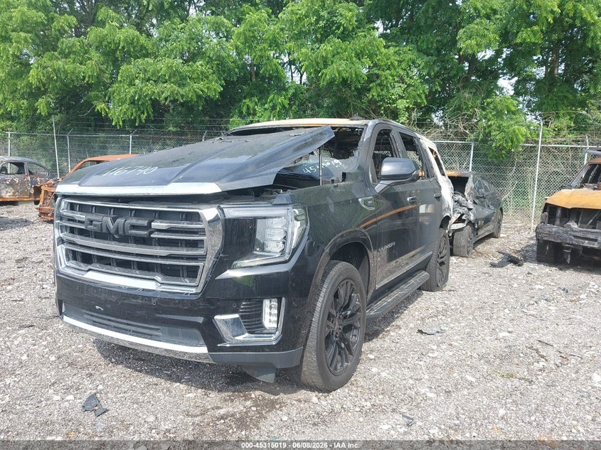2021 Gmc Yukon VIN 1GKS2BKD9MR116740 IAAI salvage auction — BURN, Salvage Title, sold $1,800 on 2026-07-23 (photo 2)