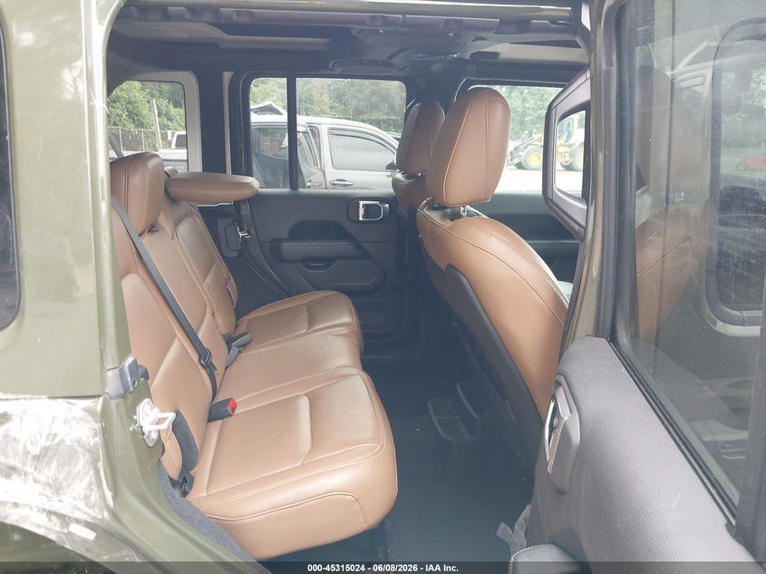 2021 Jeep Wrangler / VIN 1C4HJXFN3MW608268 IAAI salvage auction — REAR END, Salvage Title, sold $9,000 on 2026-07-18 (photo 8)