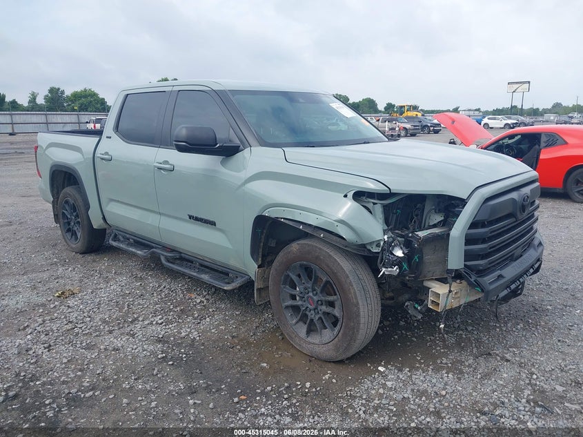 2024 Toyota Tundra VIN 5TFLA5DB9RX225377 IAAI salvage auction — RIGHT FRONT, Salvage Title, sold $21,900 on 2026-07-15 (photo 1)