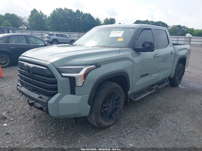 2024 Toyota Tundra VIN 5TFLA5DB9RX225377 IAAI salvage auction — RIGHT FRONT, Salvage Title, sold $21,900 on 2026-07-15 (photo 2)