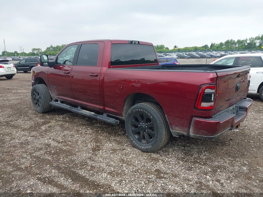 2023 Ram 2500 VIN 3C6UR5DJ6PG627550 IAAI salvage auction — RIGHT SIDE, Salvage (Illinois), sold $14,800 on 2026-08-13 (photo 3)