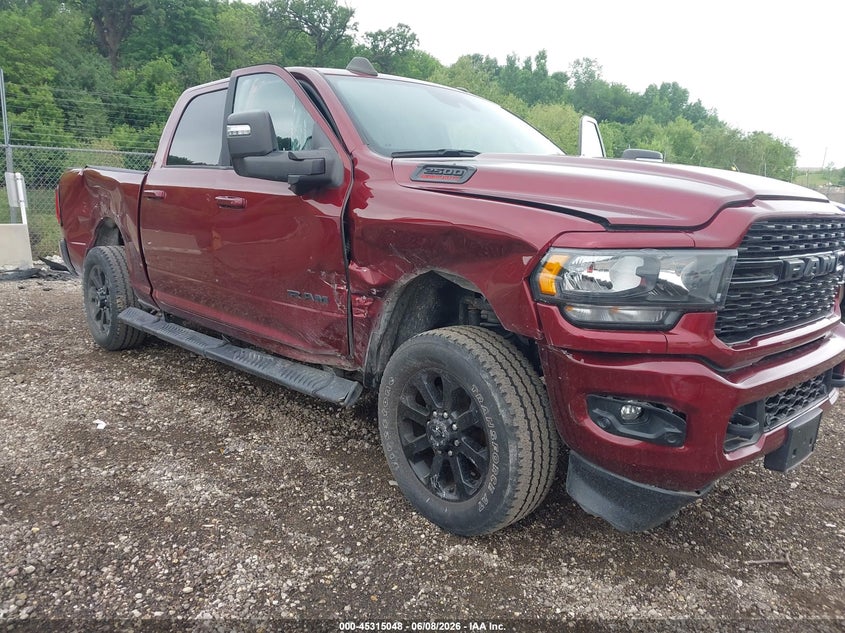 2023 Ram 2500 VIN 3C6UR5DJ6PG627550 IAAI salvage auction — RIGHT SIDE, Salvage (Illinois), sold $14,800 on 2026-08-13 (photo 6)