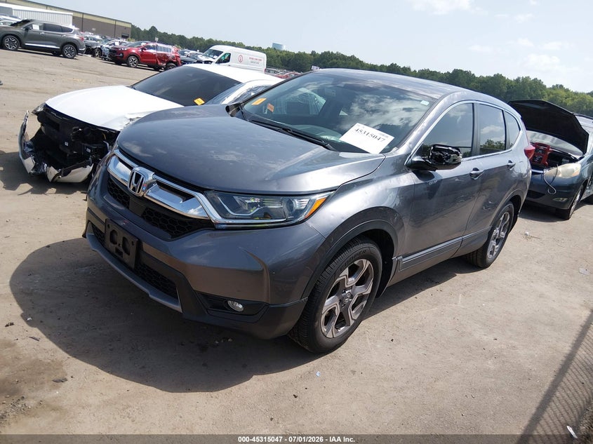 2019 Honda Cr-v VIN 7FARW1H5XKE029851 IAAI salvage auction — HAIL, Salvage (Ohio), sold $8,800 on 2026-07-21 (photo 2)