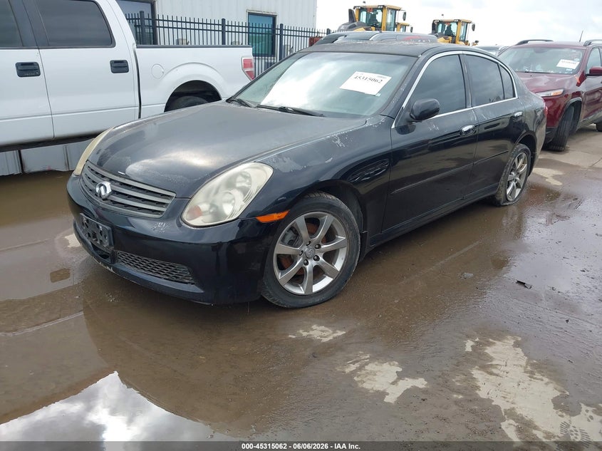 2005 Infiniti G VIN JNKCV51F95M316042 IAAI salvage auction — NORMAL WEAR, Original (Texas), sold $375 on 2026-07-07 (photo 2)