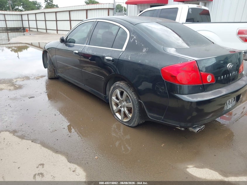 2005 Infiniti G VIN JNKCV51F95M316042 IAAI salvage auction — NORMAL WEAR, Original (Texas), sold $375 on 2026-07-07 (photo 3)