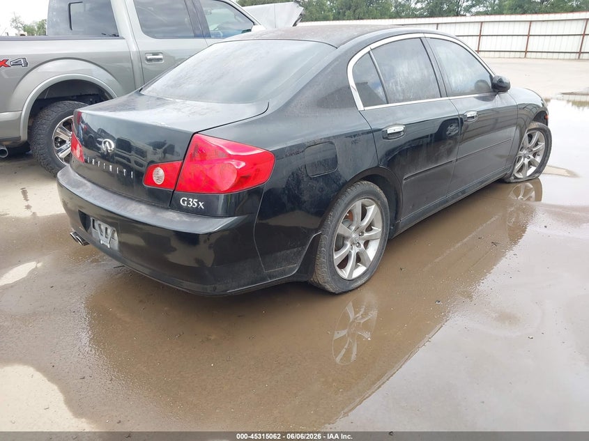 2005 Infiniti G VIN JNKCV51F95M316042 IAAI salvage auction — NORMAL WEAR, Original (Texas), sold $375 on 2026-07-07 (photo 4)