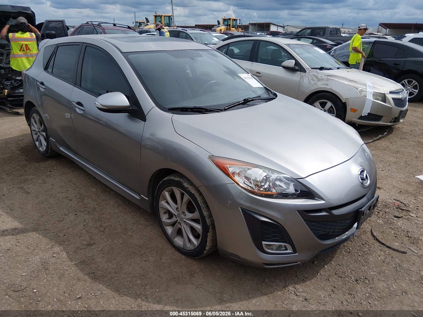 2010 Mazda 3 VIN JM1BL1H52A1128435 IAAI salvage auction — REAR END, Original (Texas), sold $600 on 2026-07-09 (photo 1)