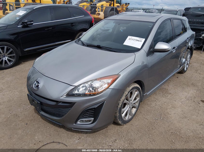 2010 Mazda 3 VIN JM1BL1H52A1128435 IAAI salvage auction — REAR END, Original (Texas), sold $600 on 2026-07-09 (photo 2)