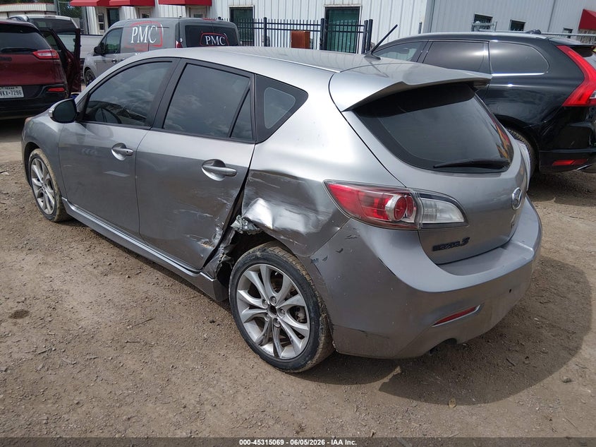 2010 Mazda 3 VIN JM1BL1H52A1128435 IAAI salvage auction — REAR END, Original (Texas), sold $600 on 2026-07-09 (photo 3)