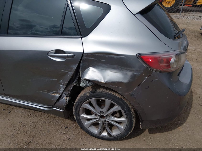 2010 Mazda 3 VIN JM1BL1H52A1128435 IAAI salvage auction — REAR END, Original (Texas), sold $600 on 2026-07-09 (photo 6)