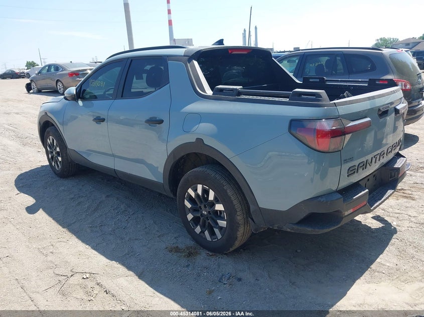 2026 Hyundai Santa cruz VIN 5NTJBDDE3TH163343 IAAI salvage auction — RIGHT REAR, Salvage Title, sold $9,000 on 2026-07-29 (photo 3)