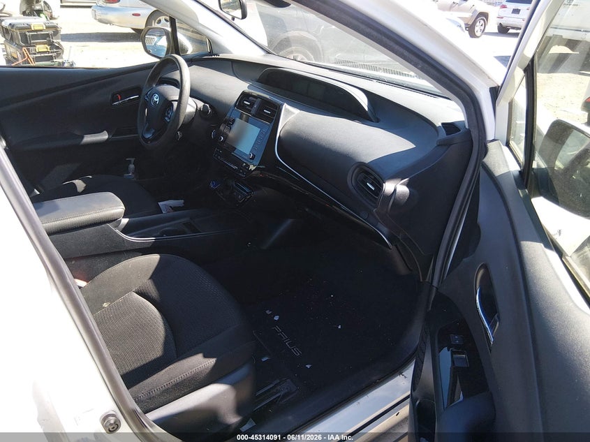 2021 Toyota Prius VIN JTDL9MFU0M3026252 IAAI salvage auction — FRONT END, Salvage Title, sold $6,075 on 2026-07-15 (photo 5)
