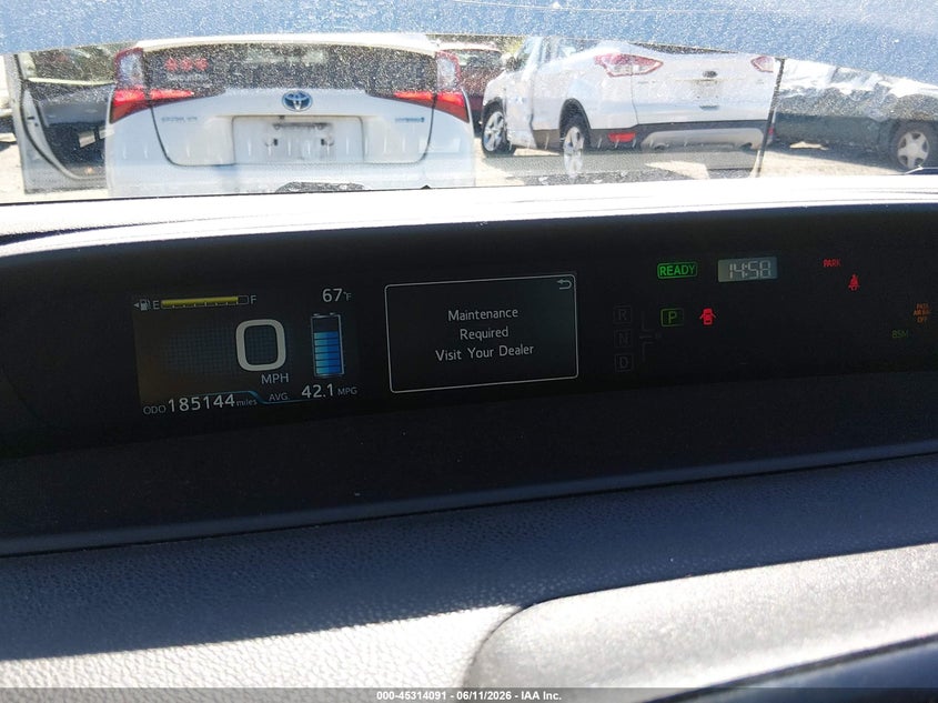 2021 Toyota Prius VIN JTDL9MFU0M3026252 IAAI salvage auction — FRONT END, Salvage Title, sold $6,075 on 2026-07-15 (photo 7)