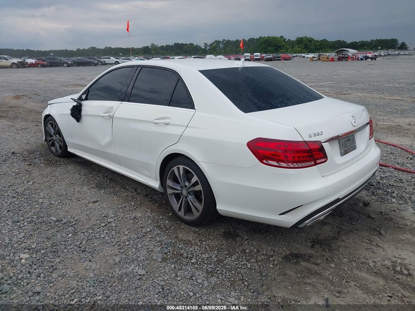 2014 Mercedes-benz E-klasse VIN WDDHF5KB6EB024608 IAAI salvage auction — LEFT FRONT, Salvage Title, sold $3,825 on 2026-07-13 (photo 3)