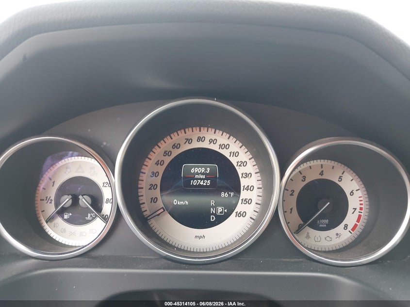 2014 Mercedes-benz E-klasse VIN WDDHF5KB6EB024608 IAAI salvage auction — LEFT FRONT, Salvage Title, sold $3,825 on 2026-07-13 (photo 7)
