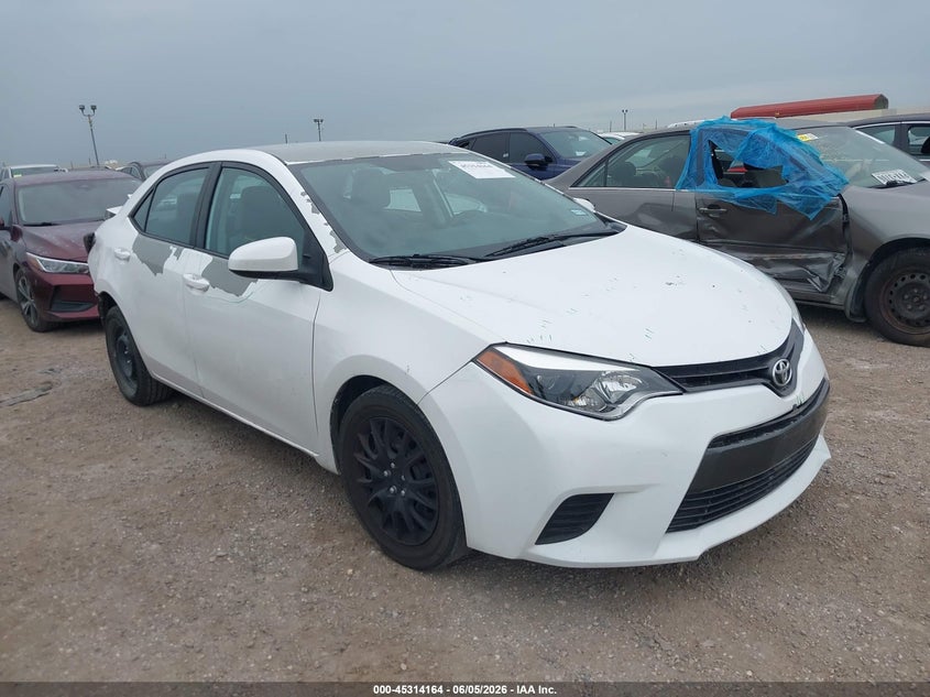 2015 Toyota Corolla VIN 5YFBURHE6FP294326 IAAI salvage auction — FRONT & REAR, Salvage Title, sold $1,600 on 2026-07-27 (photo 1)