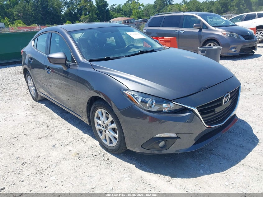 2015 Mazda 3 VIN 3MZBM1W70FM228591 IAAI salvage auction — SIDE, Salvage Title, sold $1,150 on 2026-07-09 (photo 1)