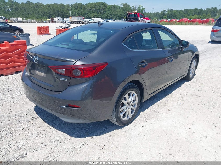 2015 Mazda 3 VIN 3MZBM1W70FM228591 IAAI salvage auction — SIDE, Salvage Title, sold $1,150 on 2026-07-09 (photo 4)
