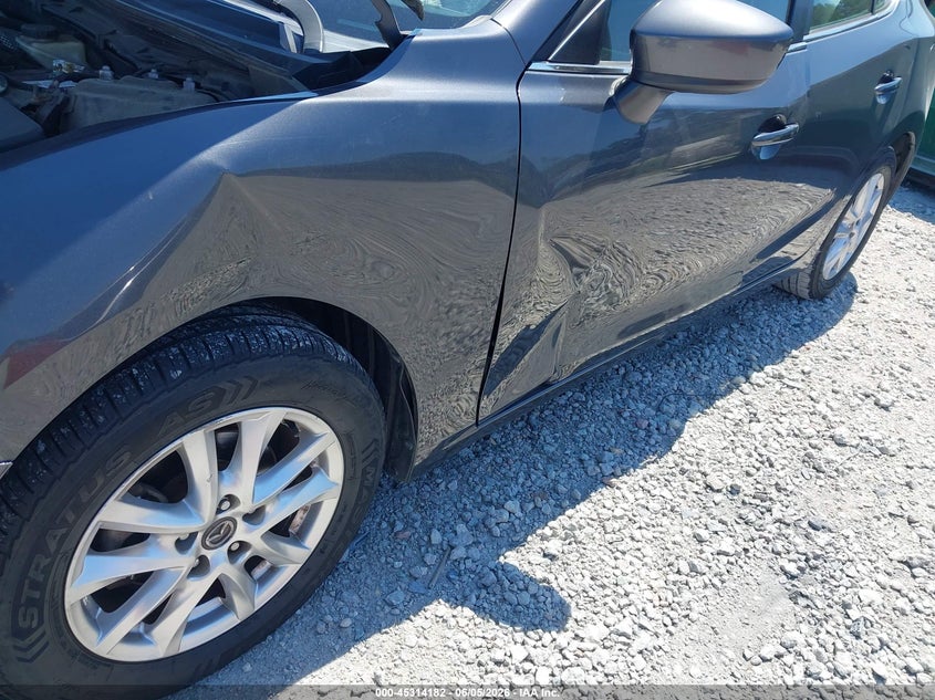 2015 Mazda 3 VIN 3MZBM1W70FM228591 IAAI salvage auction — SIDE, Salvage Title, sold $1,150 on 2026-07-09 (photo 6)