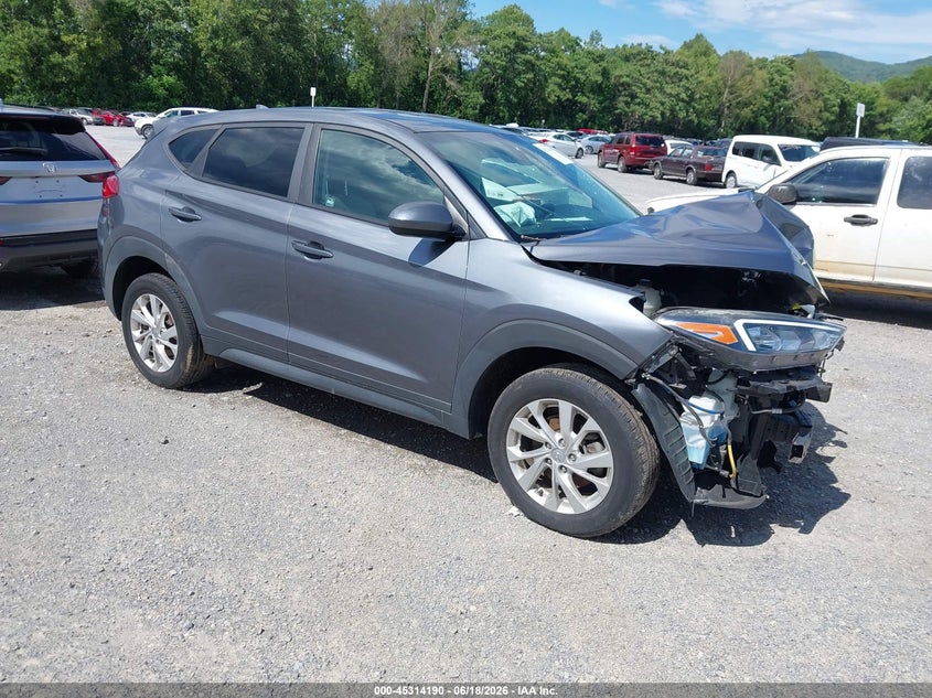 2019 Hyundai Tucson VIN KM8J2CA49KU939284 IAAI salvage auction — FRONT & REAR, Salvage (Virginia), sold $1,475 on 2026-07-28 (photo 1)