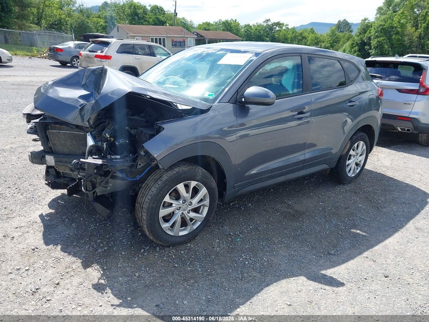 2019 Hyundai Tucson VIN KM8J2CA49KU939284 IAAI salvage auction — FRONT & REAR, Salvage (Virginia), sold $1,475 on 2026-07-28 (photo 2)