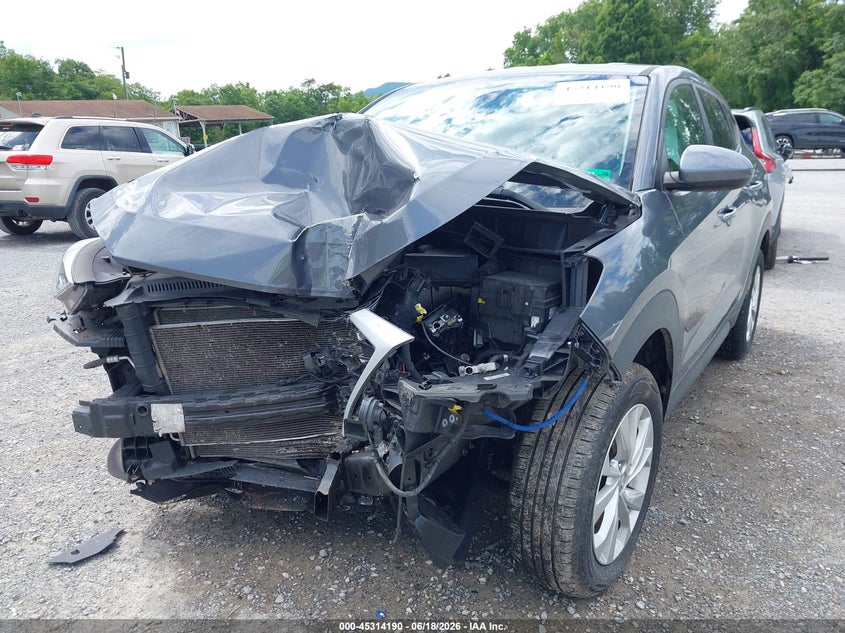 2019 Hyundai Tucson VIN KM8J2CA49KU939284 IAAI salvage auction — FRONT & REAR, Salvage (Virginia), sold $1,475 on 2026-07-28 (photo 6)