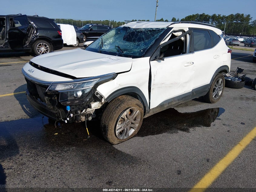 2022 Kia Seltos VIN KNDEU2AA1N7329334 IAAI salvage auction — ROLLOVER, Salvage (South Carolina), sold $1,750 on 2026-07-15 (photo 2)