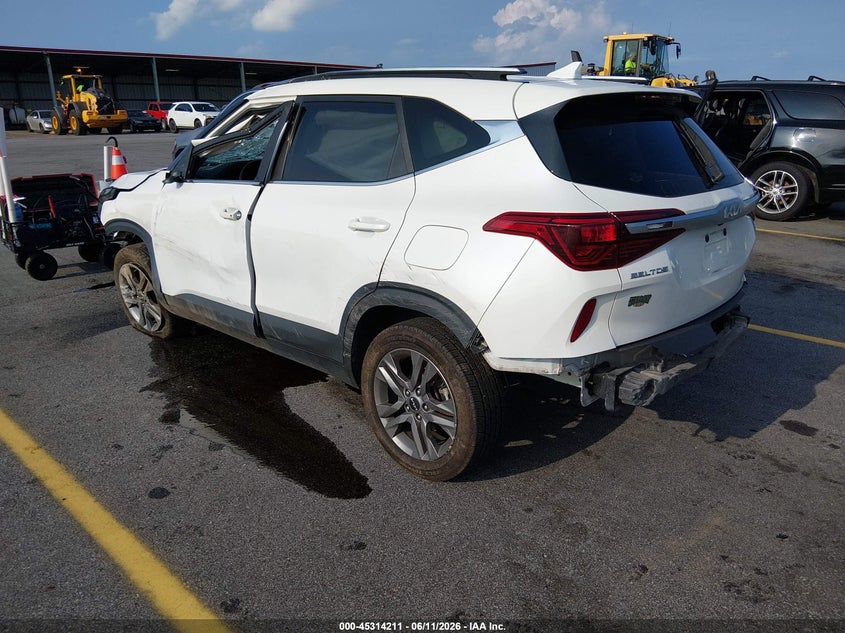 2022 Kia Seltos VIN KNDEU2AA1N7329334 IAAI salvage auction — ROLLOVER, Salvage (South Carolina), sold $1,750 on 2026-07-15 (photo 3)