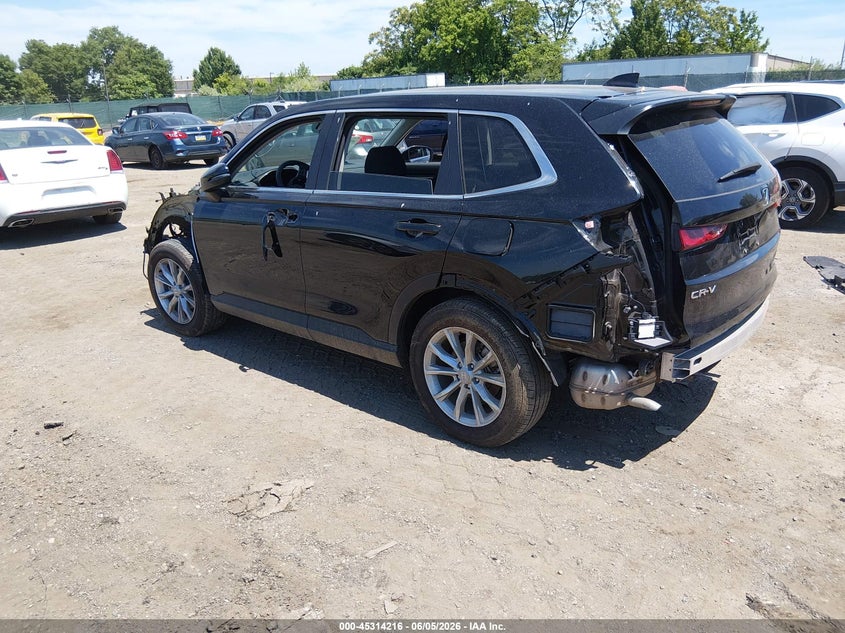 2025 Honda Cr-v VIN 2HKRS4H46SH426331 IAAI salvage auction — FRONT END, Salvage Title, sold $7,500 on 2026-07-31 (photo 3)