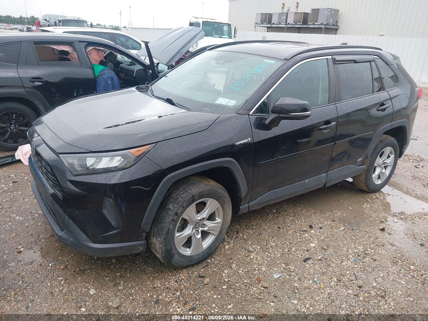 2020 Toyota Rav4 hybrid VIN 2T3MWRFV2LW067500 IAAI salvage auction — NORMAL WEAR, Clear (New York), sold $7,200 on 2026-07-09 (photo 2)