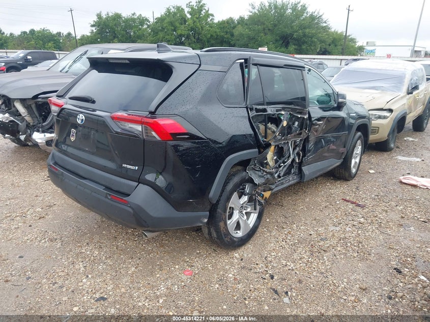 2020 Toyota Rav4 hybrid VIN 2T3MWRFV2LW067500 IAAI salvage auction — NORMAL WEAR, Clear (New York), sold $7,200 on 2026-07-09 (photo 4)