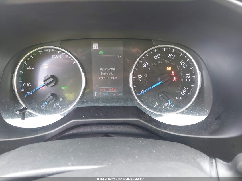 2020 Toyota Rav4 hybrid VIN 2T3MWRFV2LW067500 IAAI salvage auction — NORMAL WEAR, Clear (New York), sold $7,200 on 2026-07-09 (photo 7)