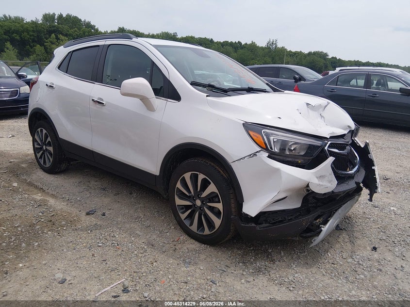 2022 Buick Encore VIN KL4CJESM2NB552788 IAAI salvage auction — FRONT END, Salvage (Ohio), sold $2,450 on 2026-08-02 (photo 1)