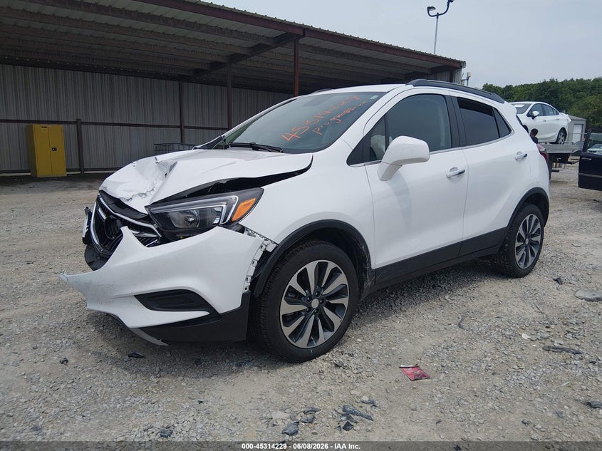 2022 Buick Encore VIN KL4CJESM2NB552788 IAAI salvage auction — FRONT END, Salvage (Ohio), sold $2,450 on 2026-08-02 (photo 2)