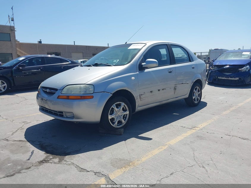2006 Chevrolet Aveo VIN KL1TD56616B524112 IAAI salvage auction — LEFT SIDE, Salvage (California), sold $450 on 2026-07-13 (photo 2)